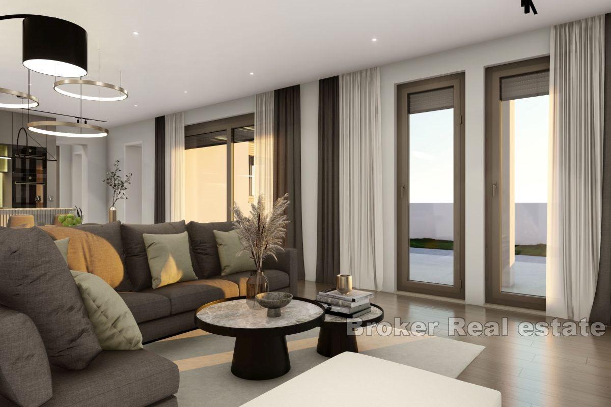 Moderne Wohnungen im Neubau
