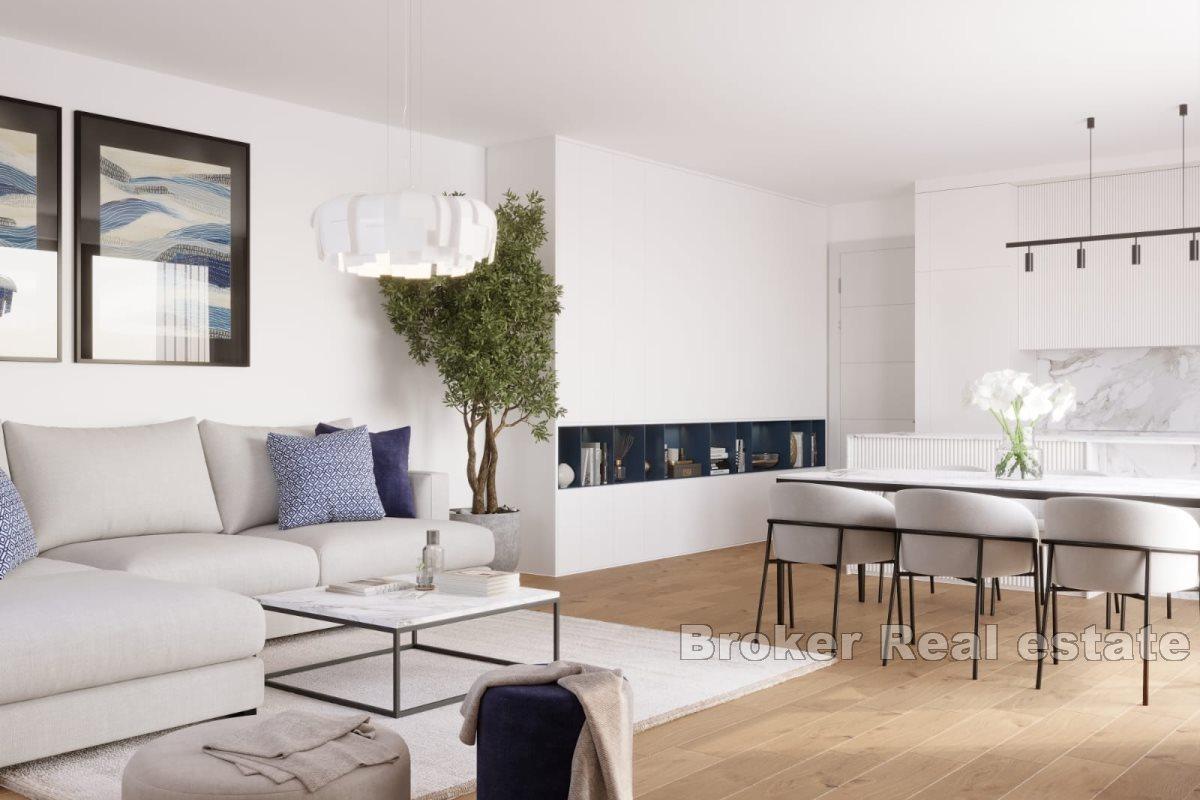 Moderne leiligheter i nybygg