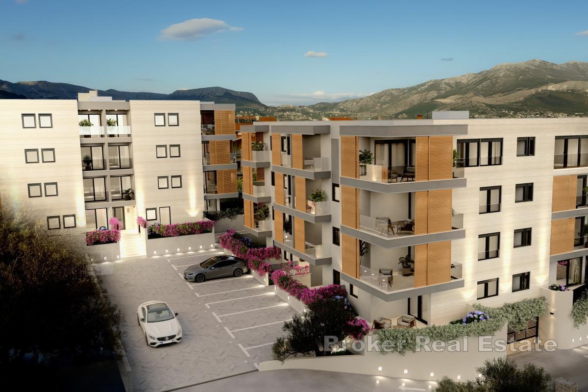 Splendido appartamento con tre camere da letto in un edificio di nuova costruzione