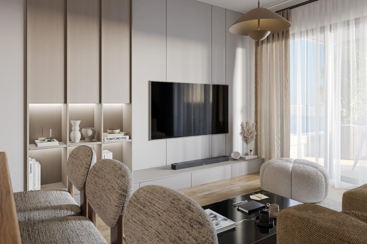 Appartement moderne de deux chambres dans un emplacement prestigieux