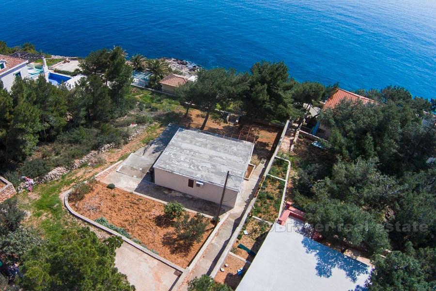 House / villa, unfinished, south side of island of Hvar