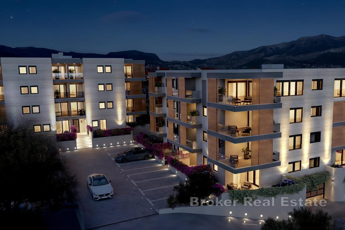 Nowoczesny apartament z dwiema sypialniami w nowym budynku