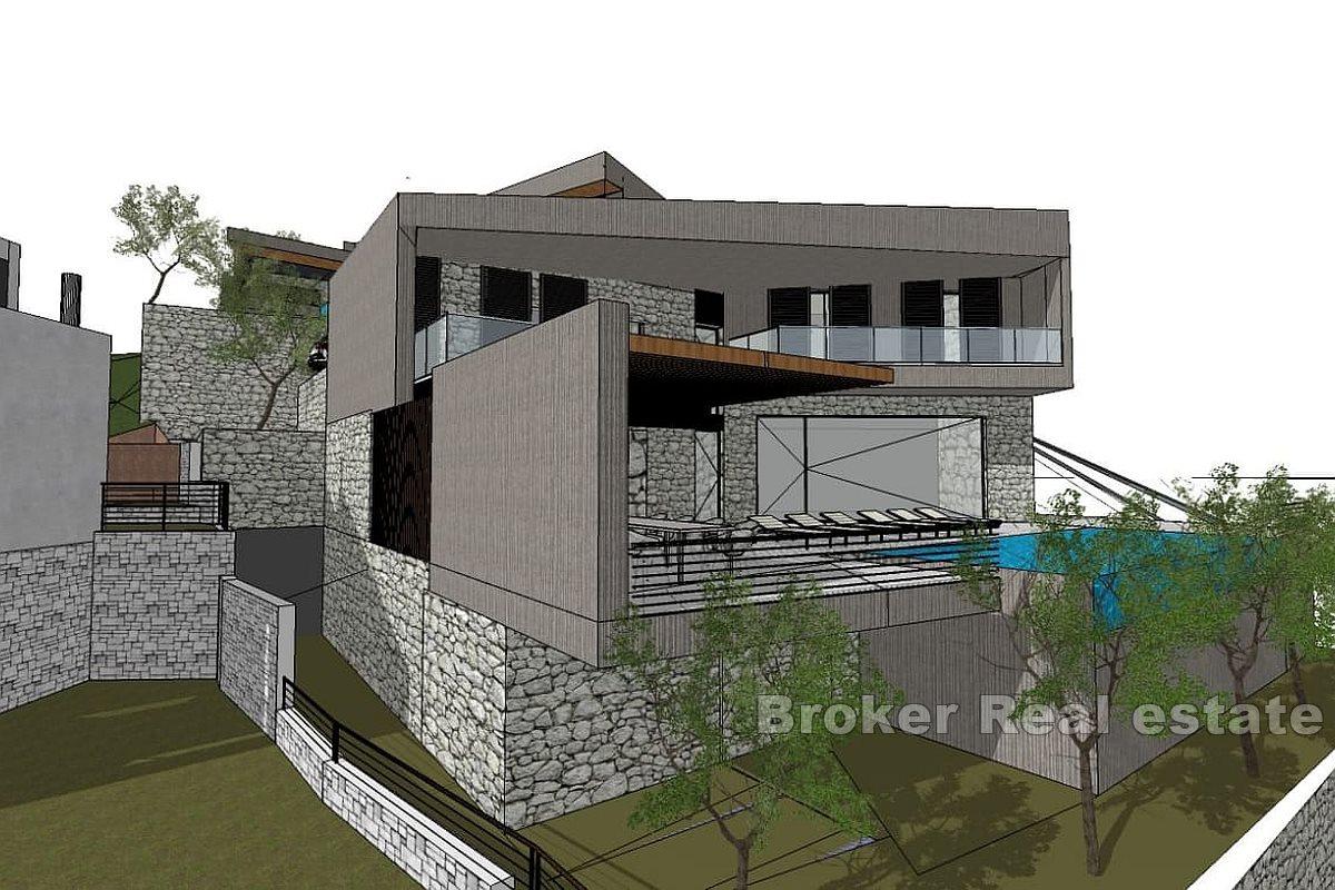 Terrain à bâtir avec vue sur la mer