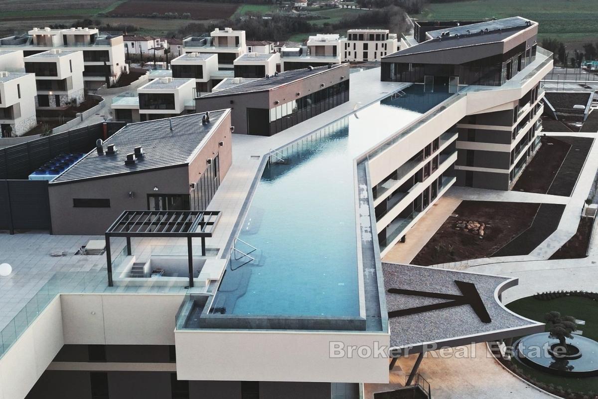 Lägenheter i ett lyxigt komplex