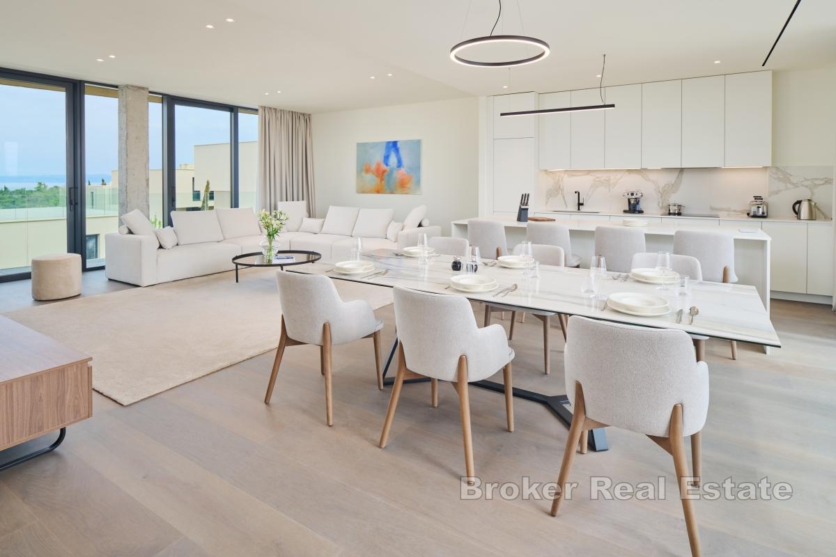 Lägenheter i ett lyxigt komplex