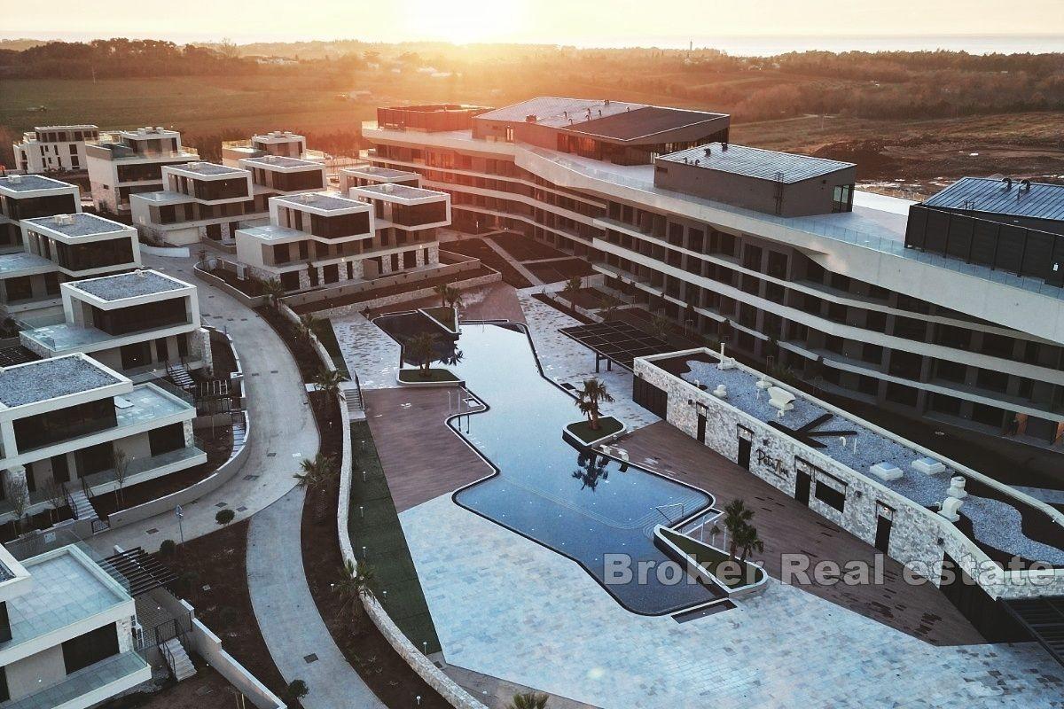 Lyxiga lägenheter i en modern resort