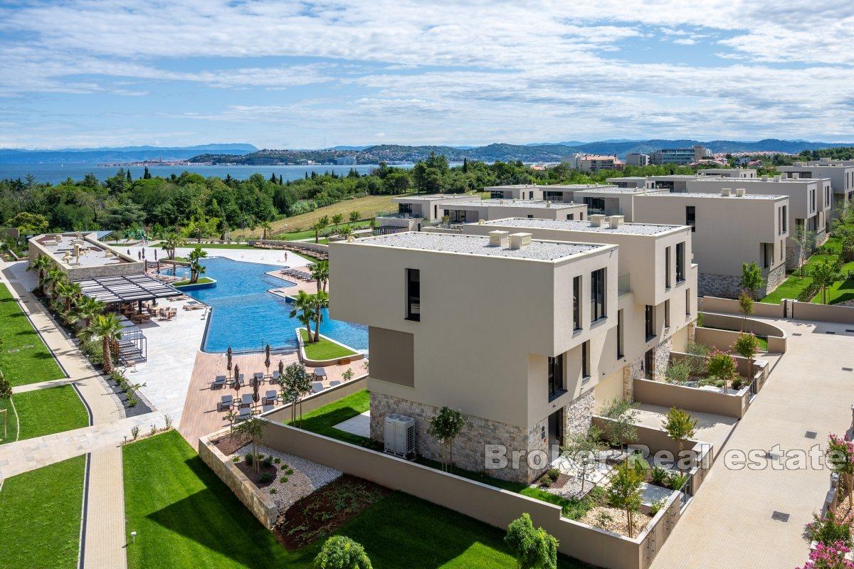 En prestigefylld villa i en modern resort
