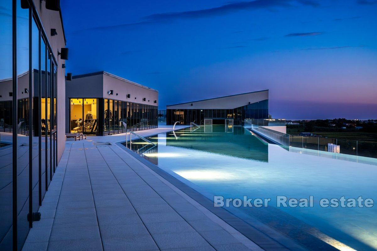 En prestigefylld villa i en modern resort
