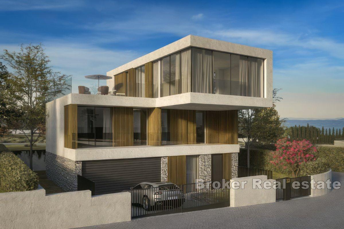 A prestigious villa within a modern resort