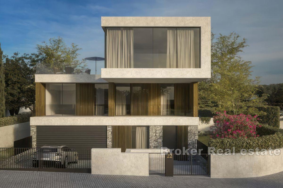 A prestigious villa within a modern resort