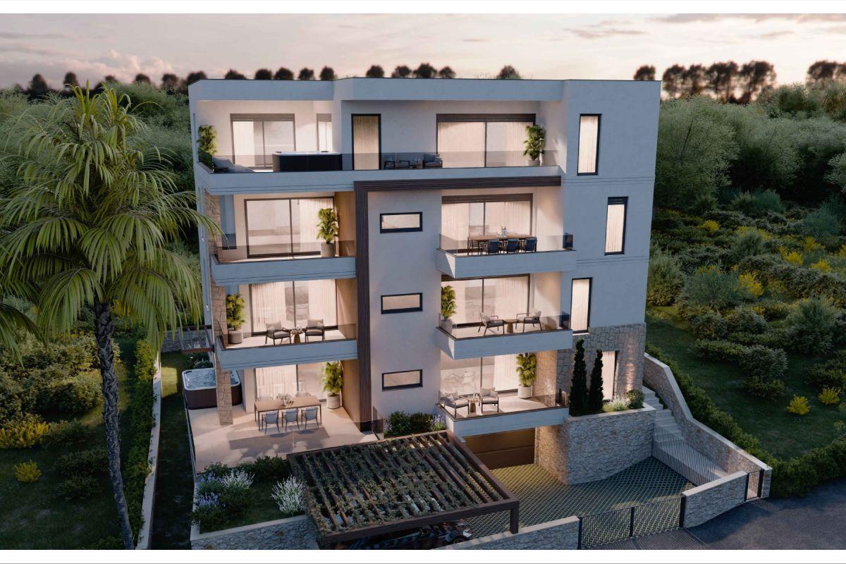 Moderne Wohnung mit Meerblick