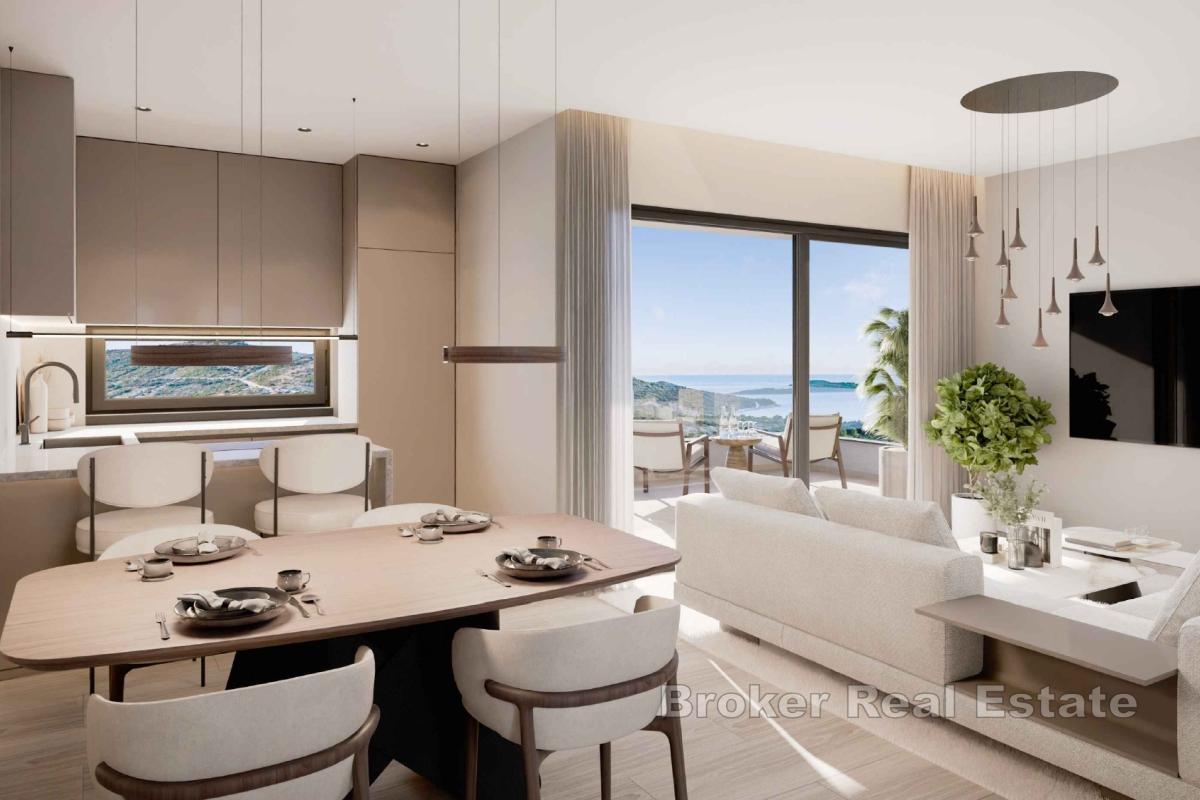 Eccezionale appartamento con vista mare in un nuovo edificio