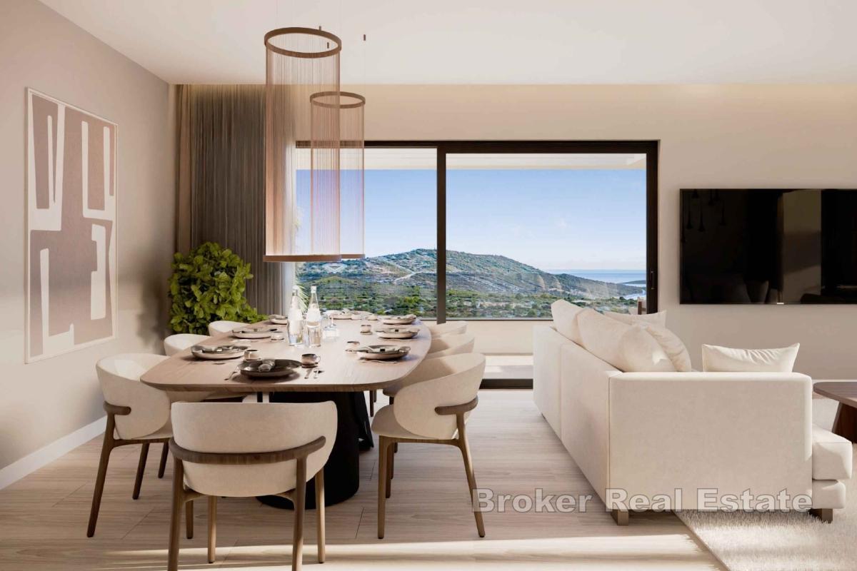 Nowoczesny apartament z widokiem na morze w nowym budynku