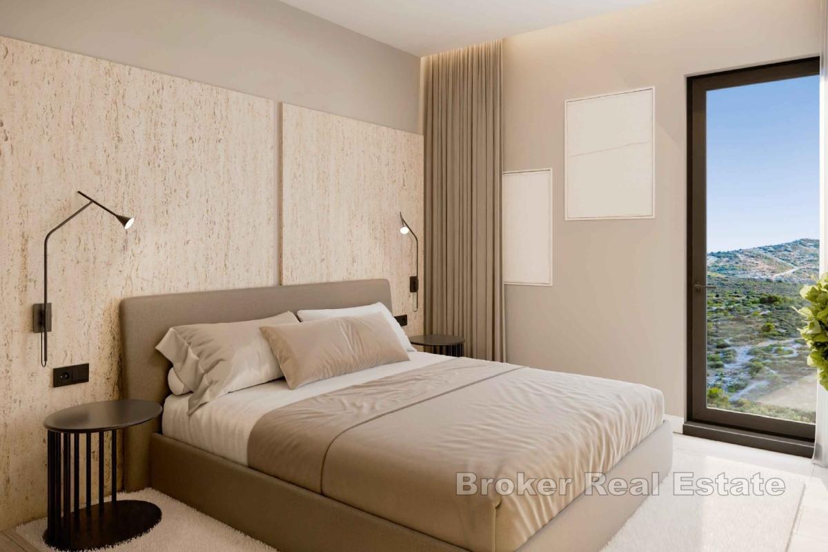 Nowoczesny apartament z widokiem na morze w nowym budynku