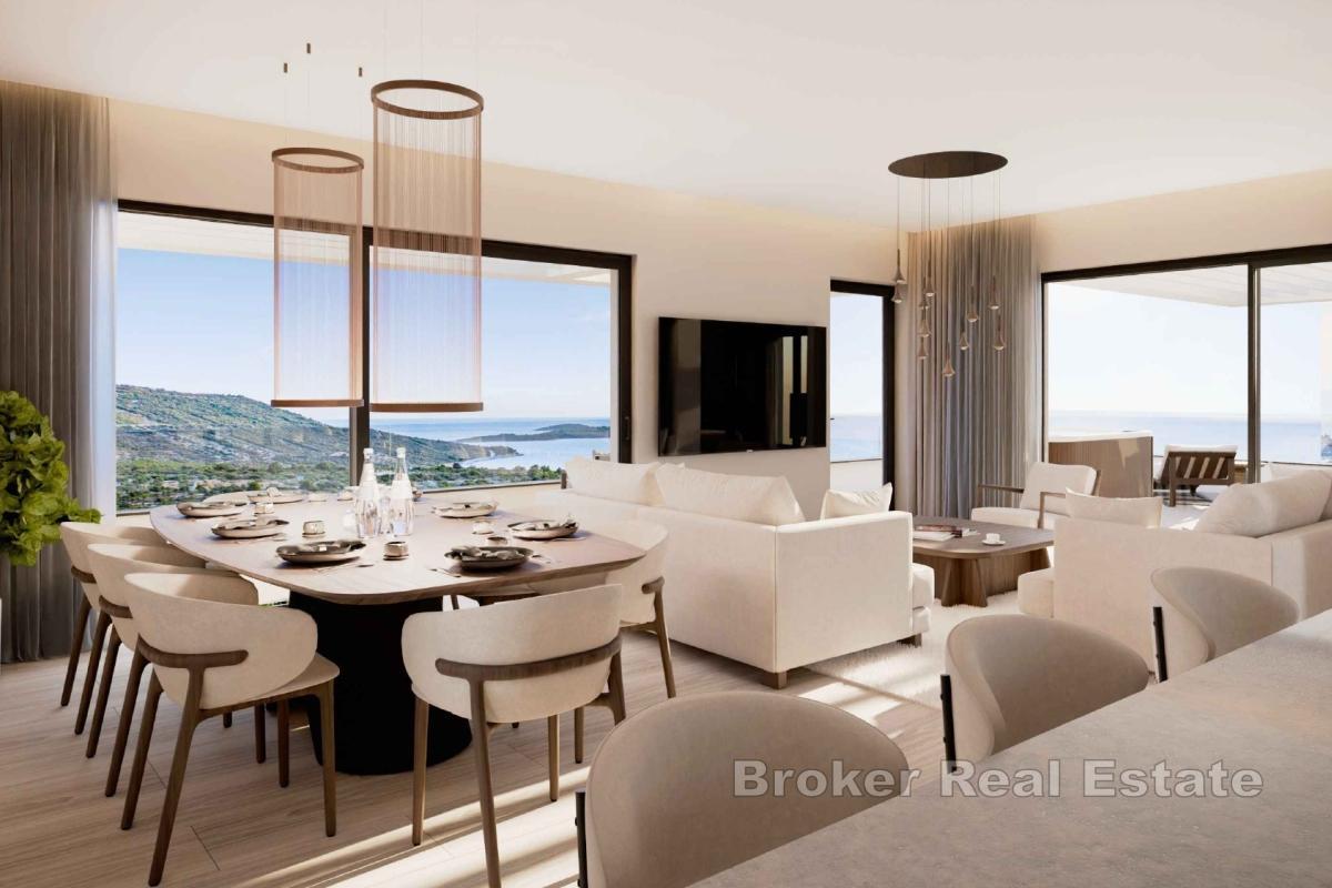 Luksuzni penthouse s panoramskim pogledom na more unutar novogradnje