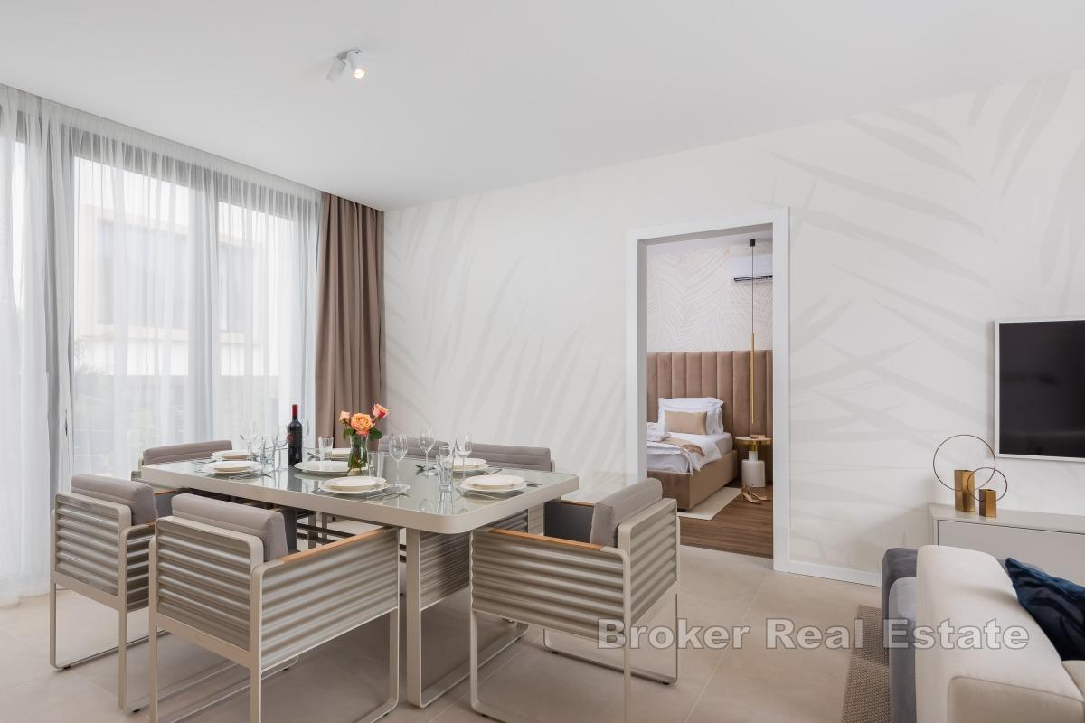 Modern villa nära havet