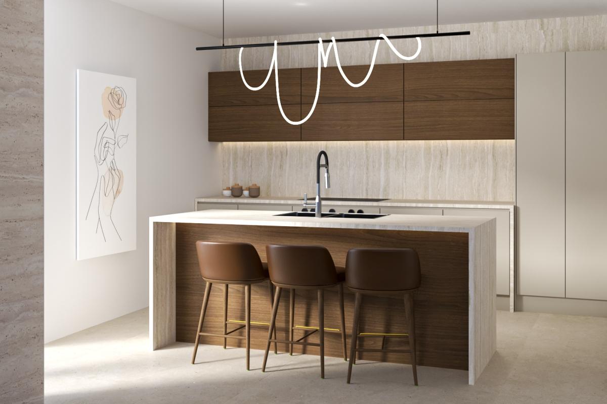 Bel appartement dans un immeuble neuf