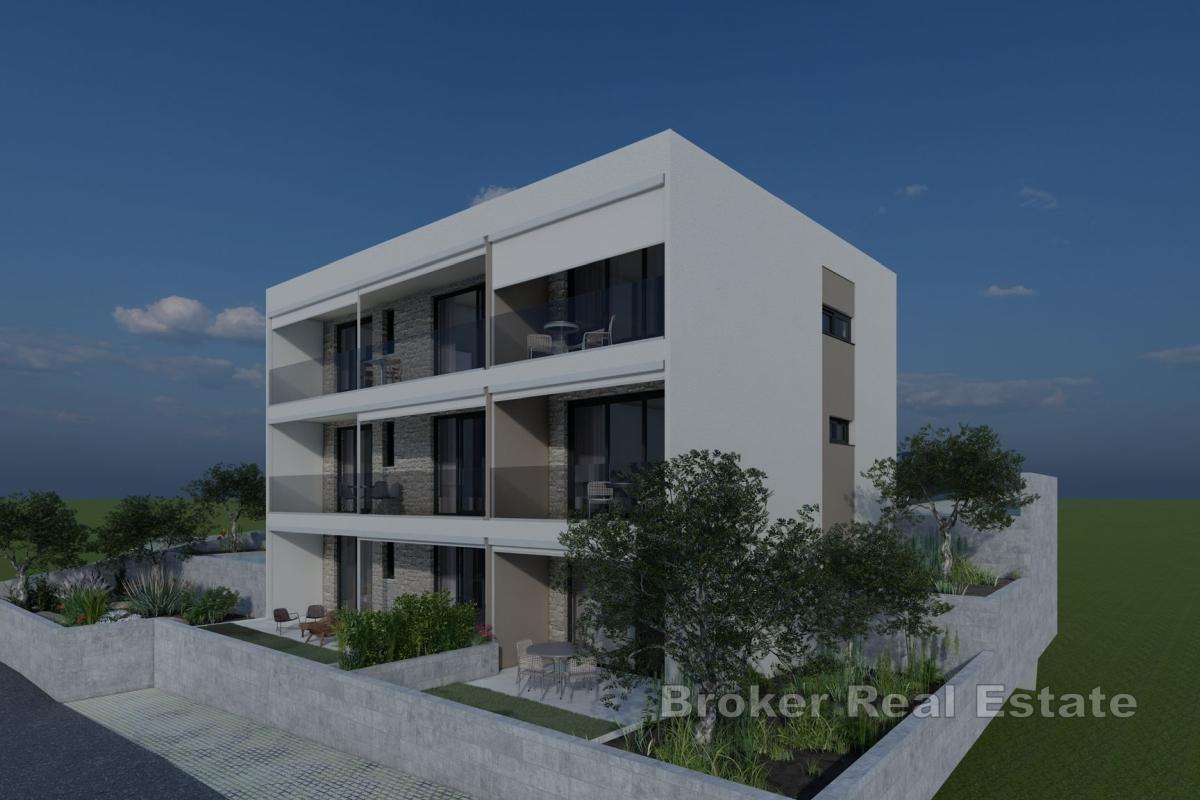 Moderan apartman na mirnoj lokaciji s pogledom na more