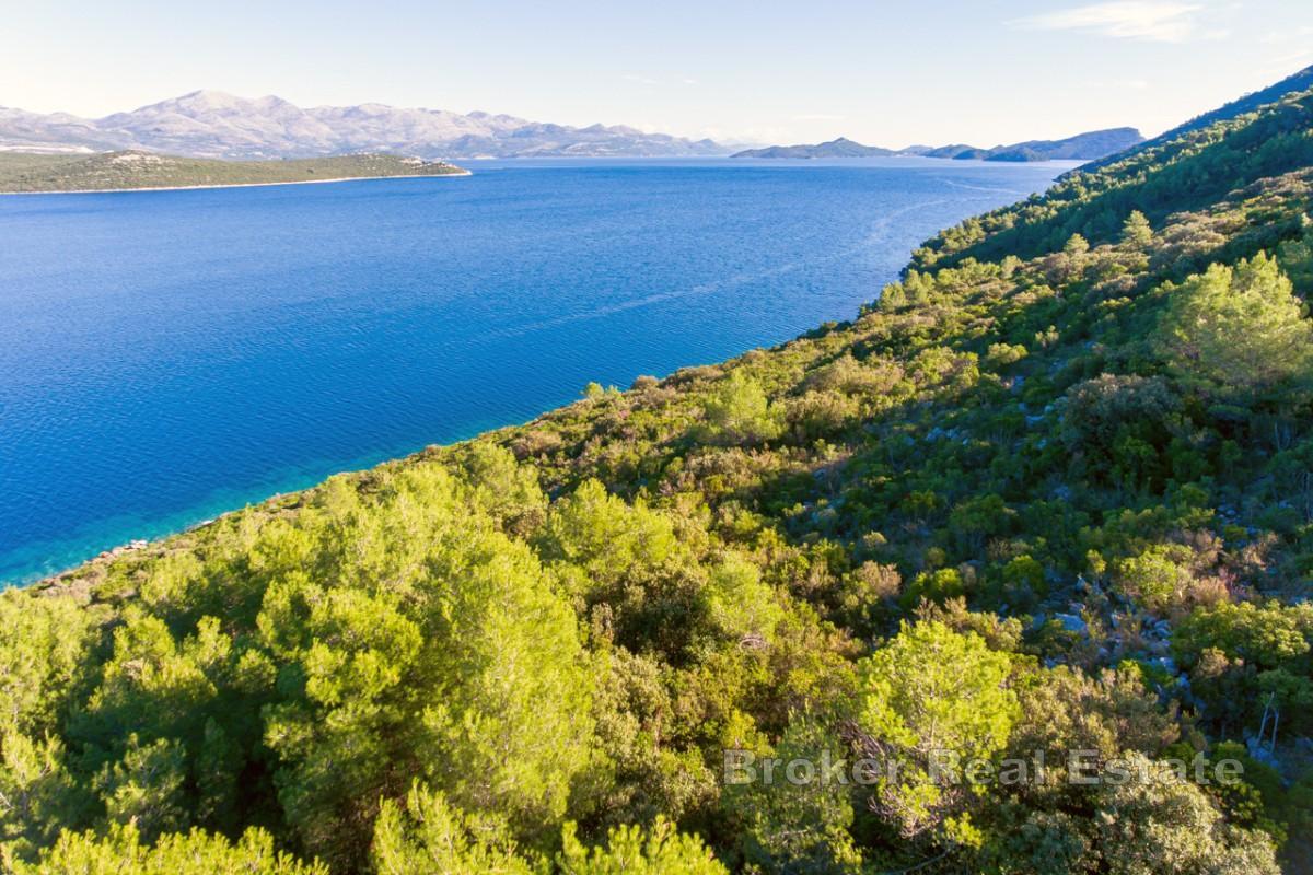 Частное поместье на берегу моря на полуострове Пелешац