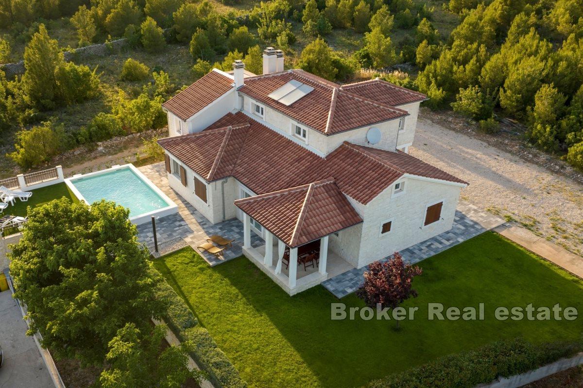 Modern villa with a pool