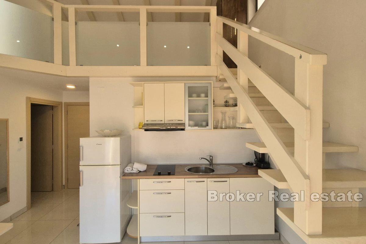Immeuble avec piscine et sauna
