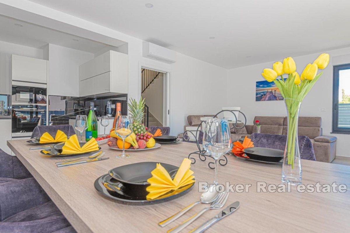 Modern semi detached villa with pool