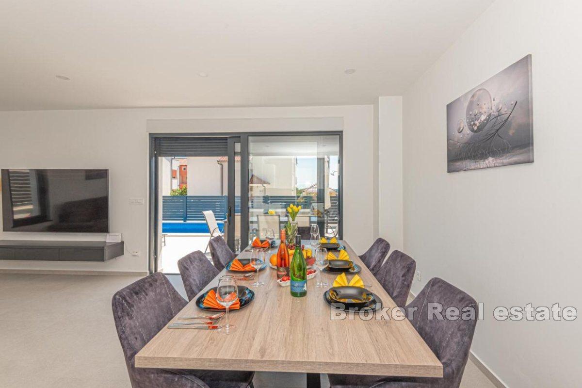 Modern semi detached villa with pool