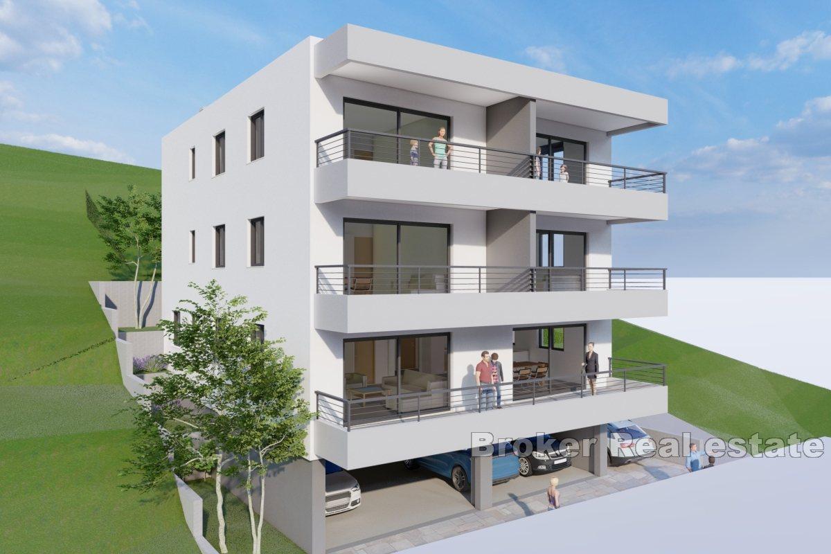 Apartment with a sea view in a new development