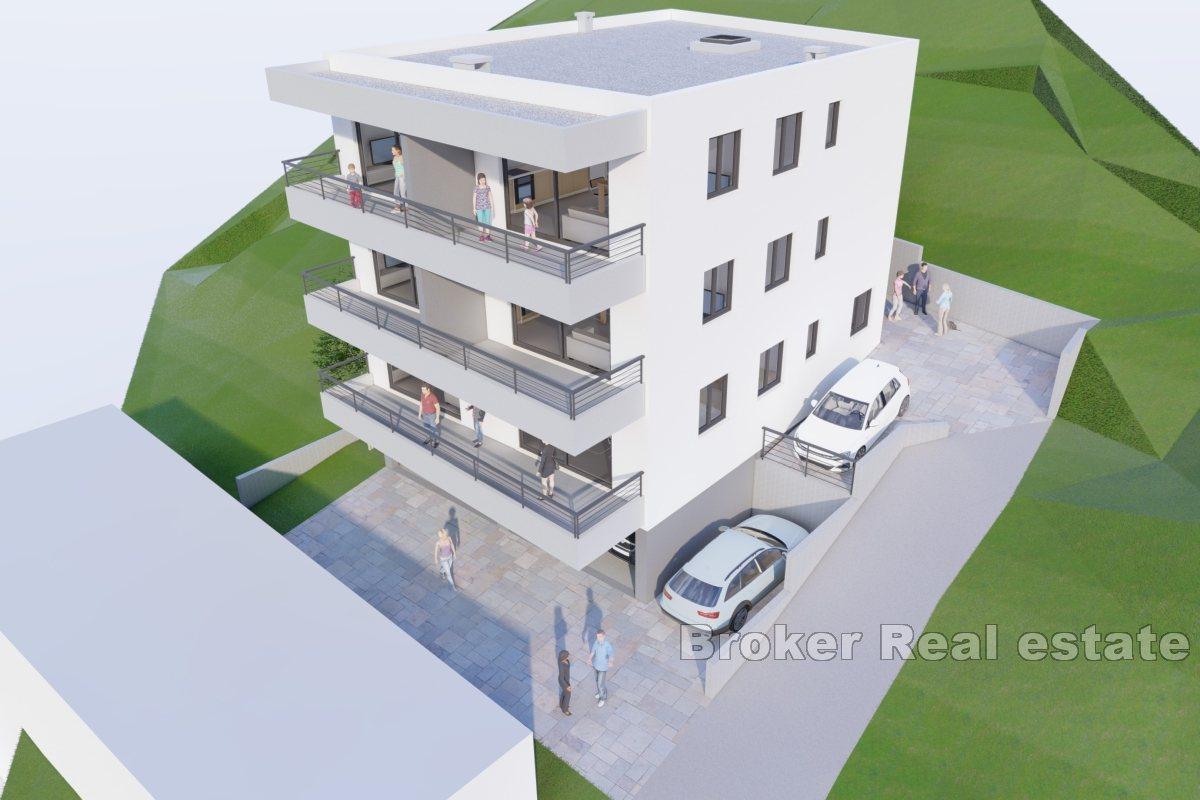 Apartment with a sea view in a new development