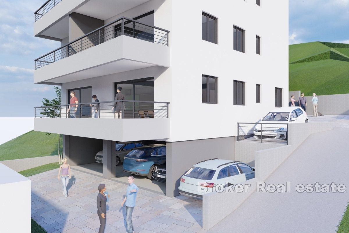 Apartment with a sea view in a new development