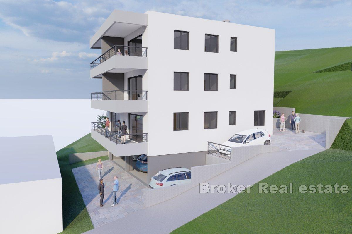 Apartmán s výhledem na moře v nové zástavbě