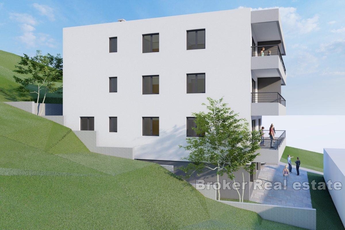 Apartment with a sea view in a new development