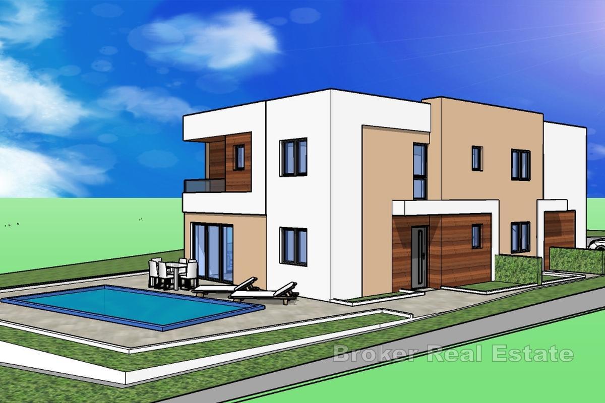 Villa jumelée avec piscine