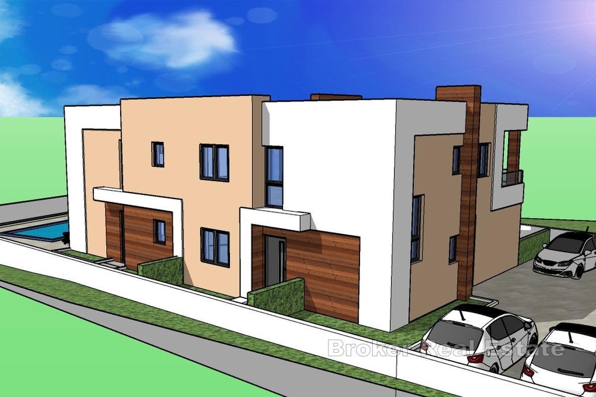 Villa jumelée avec piscine