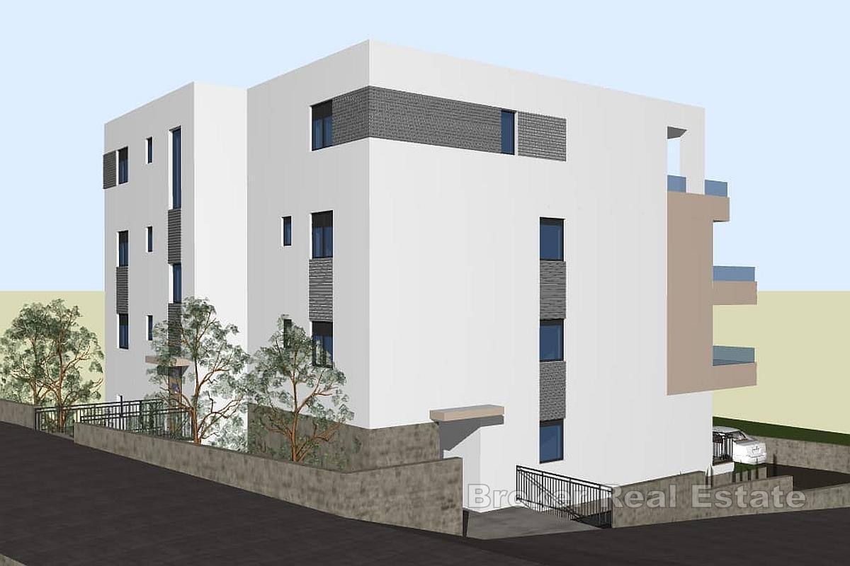 Apartament w nowym budynku z widokiem na morze