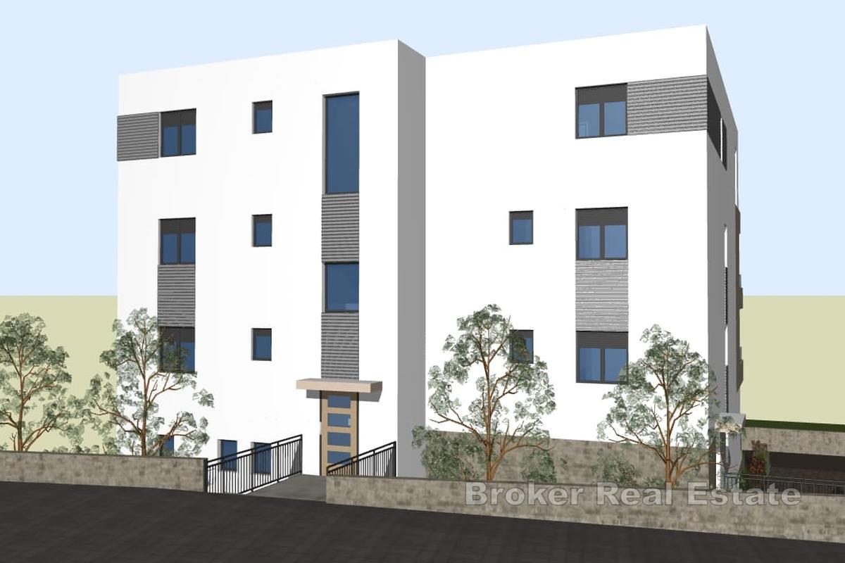 Apartament w nowym budynku z widokiem na morze