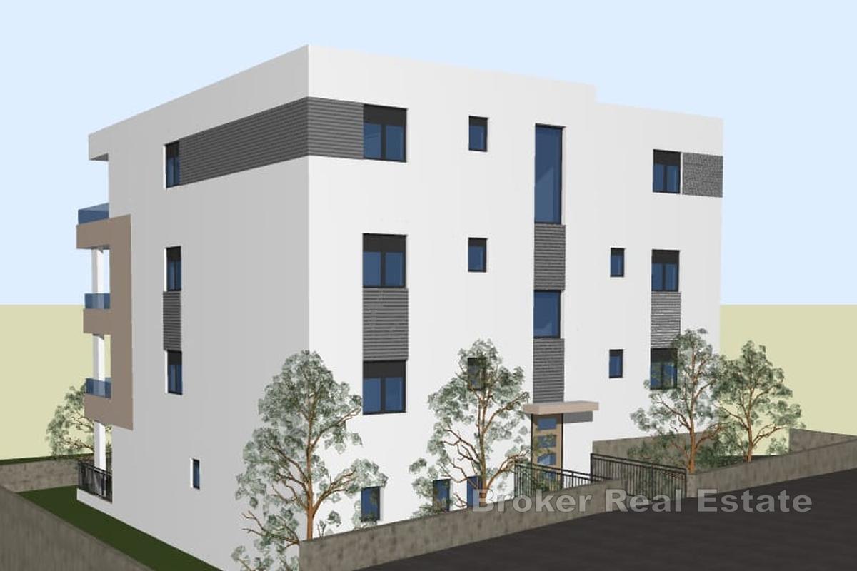 Apartament w nowym budynku z widokiem na morze