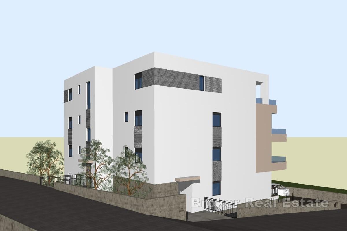 Apartament z dwiema sypialniami w nowym budynku