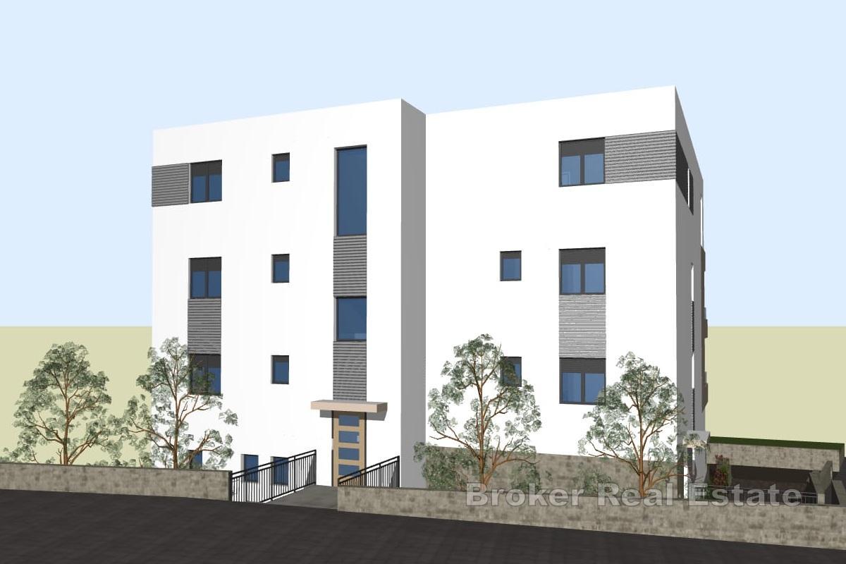 Apartament z dwiema sypialniami w nowym budynku