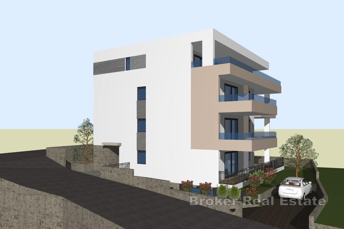 Zwei-Schlafzimmer-Wohnung mit Meerblick