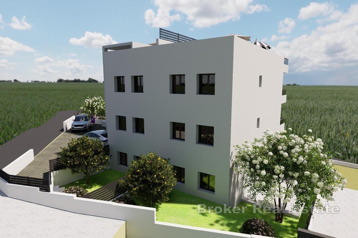 Penthouse se střešní terasou a výhledem na moře