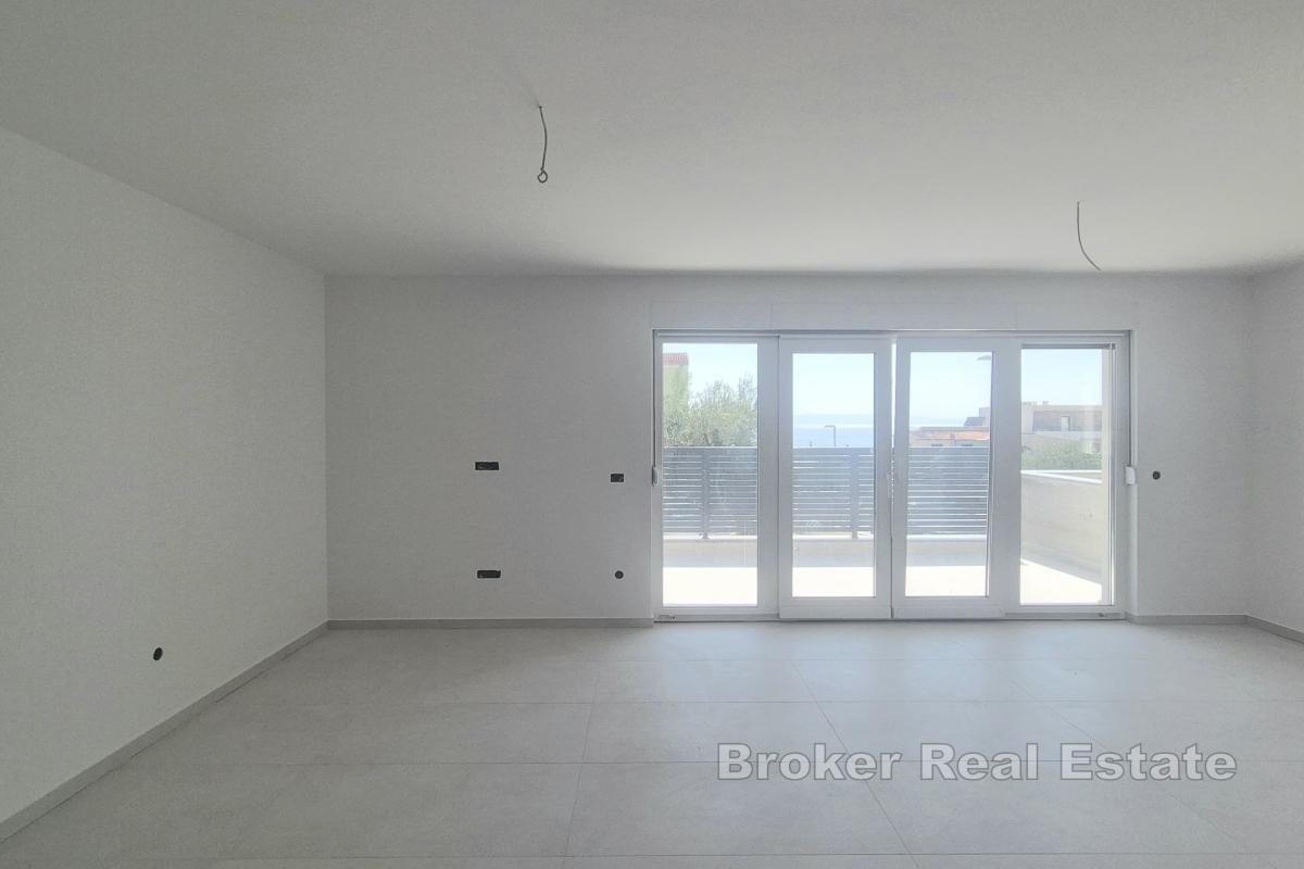 Appartamento in un nuovo edificio con giardino