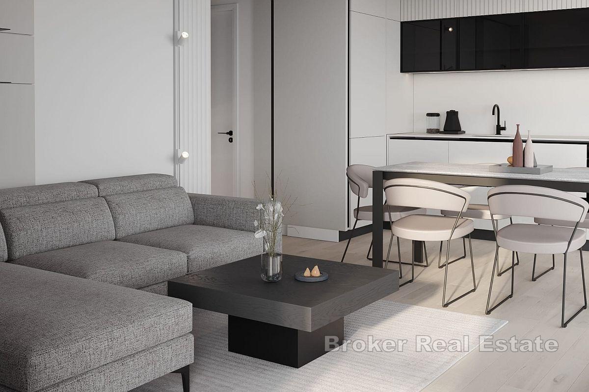 Nowo wybudowane apartamenty z pięknym widokiem i blisko morza