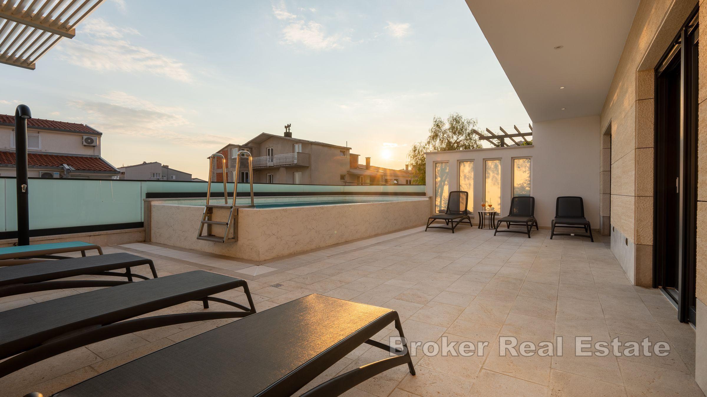 Luxusní vila s panoramatickým výhledem na moře