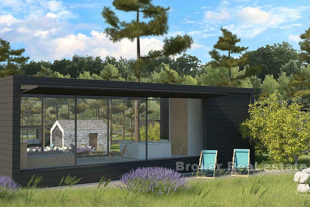 Attractive land with a project near the sea