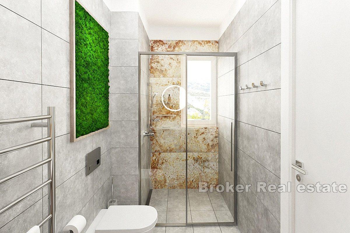 Apartmani u novogradnji s prekrasnim pogledom i blizinom mora