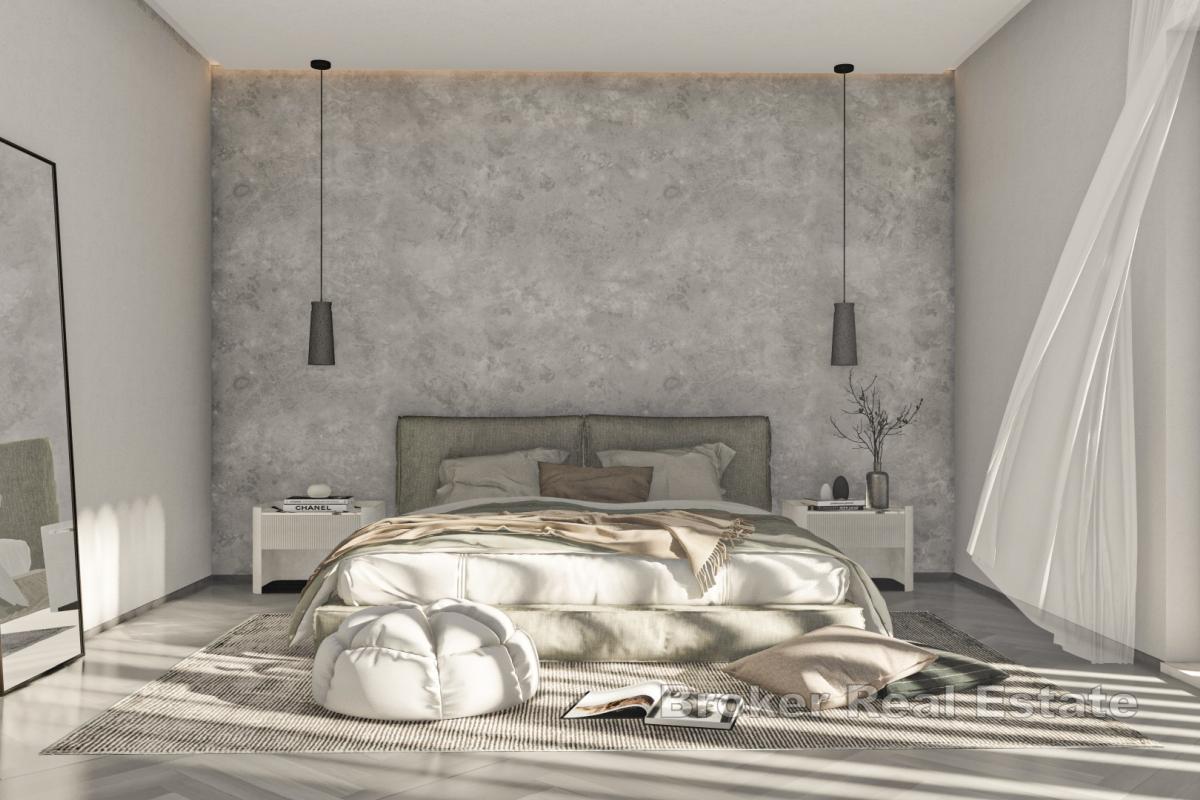 Attraktiv villa til leie med panoramautsikt over kysten