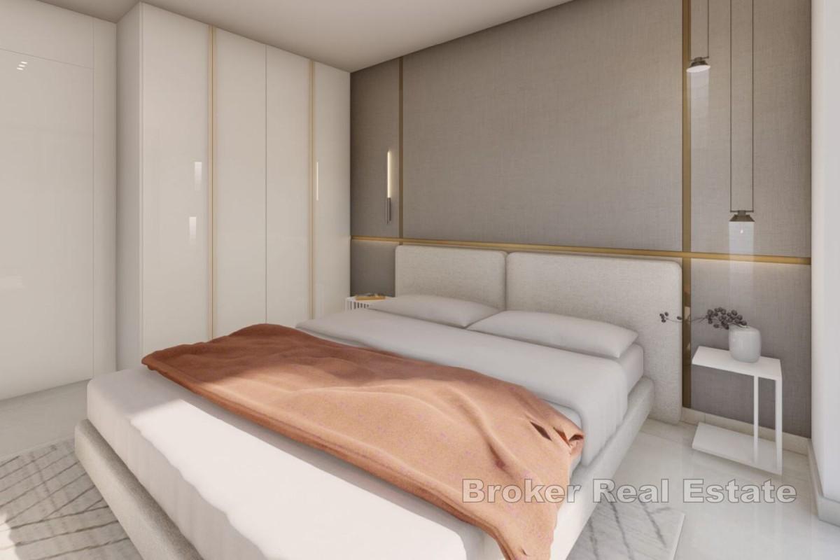 Appartamento con due camere da letto in un nuovo edificio vicino al mare