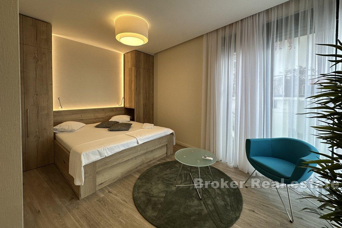Atrakcyjny apartament z widokiem na morze