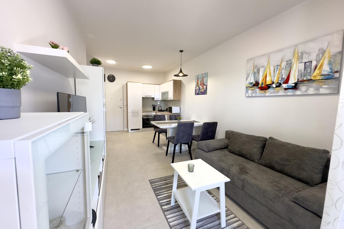 Ein-Zimmer-Wohnung in einem Neubau